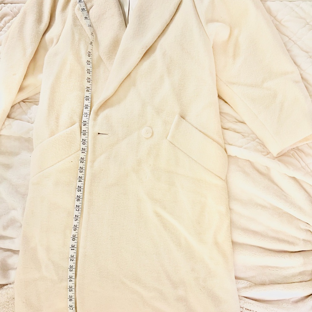 London fog vintage wool and silk coat - Picture 6 of 7